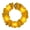 Yellow, variant on Island Girl Tropical Flower Crown Lei Headband, Yellow