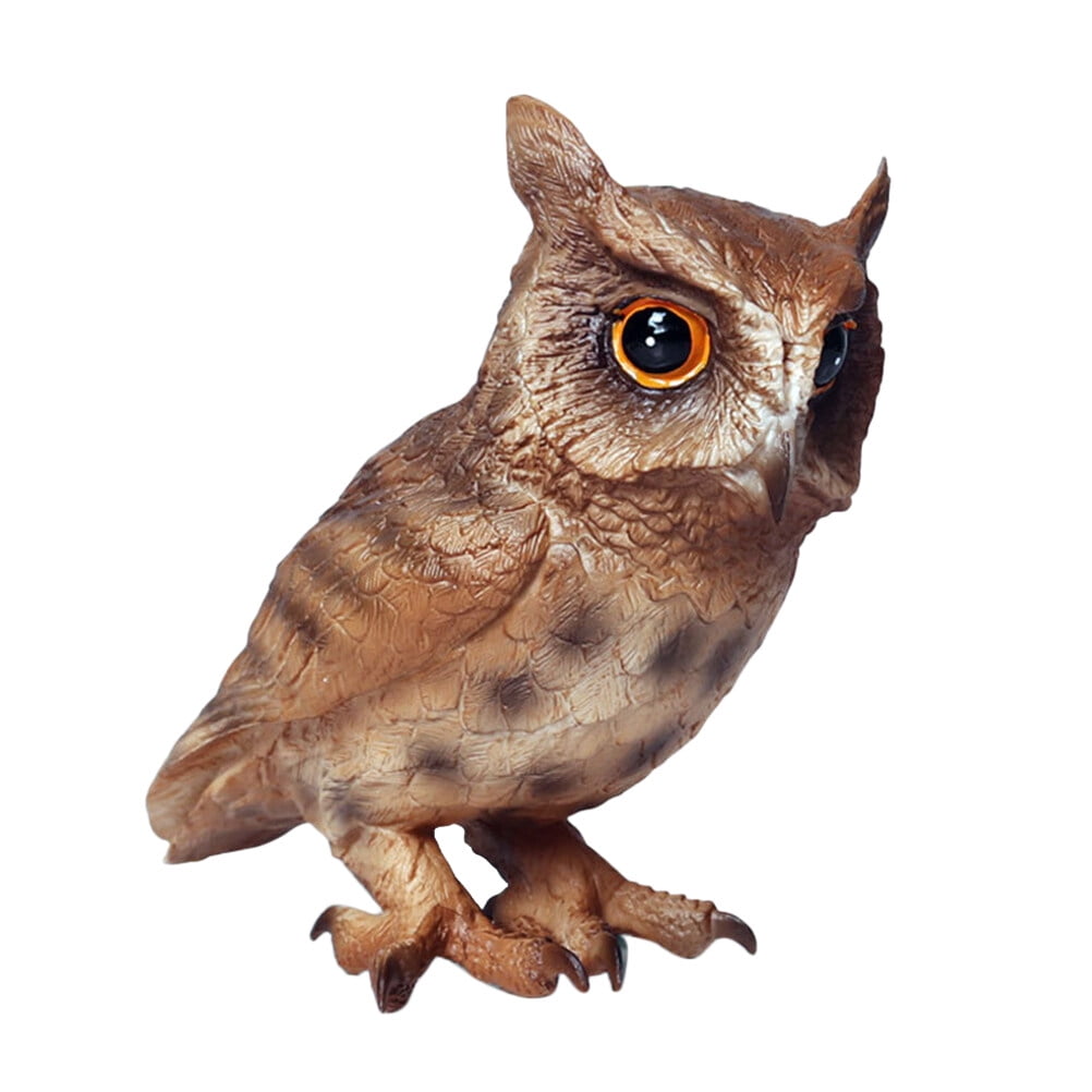 Simulation Owl Model Imitation Wildlife Owl Model Plastic Owl Desktop