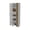 White+Brown, variant on Knubmt Wood Kitchen Cabinet with 5 Shelves and Handle, 2 Doors Pantry Cabinet for Living Room, Kitchen, Dining Room, White + White