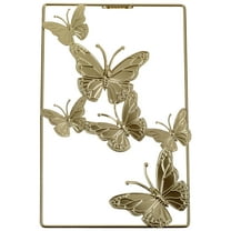UNOMOR Elegant Butterfly Wall Decoration Metal Home Decor Iron 1Set