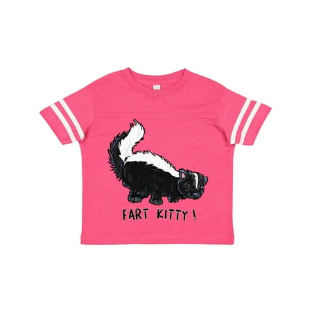 

Inktastic Animals Cute Skunk Fart Kitty! Gift Toddler Boy or Toddler Girl T-Shirt