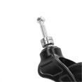 thumbnail image 3 of 6in Wheelchair Tire Universal PU Hub PVC Tire Steel Strong Bearing Wheelchair Front Castor Wheel, 3 of 4