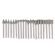 thumbnail image 2 of Juego de brocas de molienda de 20 piezas, brocas de molienda de vástago de 1/8 pulgadas, juego de rebabas rotativas, accesorio universal para grabado de pulido DIY, 2 of 8