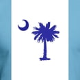 thumbnail image 3 of CafePress - Palmetto Tree &Amp; Crescent Moon Fitted T Shirt - Fitted T-Shirt, Vintage Fit Soft Cotton Tee, 3 of 5