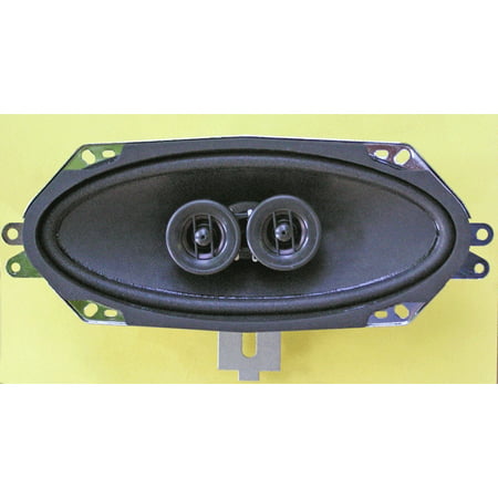 Custom Autosound 4023 Dual Front Mono Speaker, 140W, 70-81 (Best Front Speakers For Home Theater)
