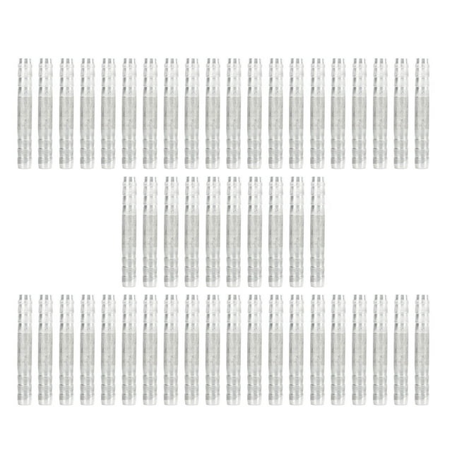 Connecteur de Barre de Tuyau Réfrigérant, Raccord de Barre de Tuyau de Climatisation en Aluminium 50pcs Résistant aux Rayures pour les Voitures pour les Camions 3/8 Po, 1/2 Po, 5/8 Po, 3/4 Po