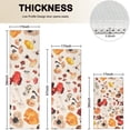 thumbnail image 4 of Colorful Mushroom Watercolor White Pattern Kitchen Rugs Sets Of 3,Kitchen Runner Rugs Non Skid Washable,Decorative Kitchen Floor Mats for Kitchen,Sink,Laundry,17"x30"+ 17"x47" + 17"x59", 4 of 6