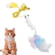 thumbnail image 4 of Juguete interactivo retráctil colgante con plumas para gatos de interior Gusano de plumas, 4 of 9