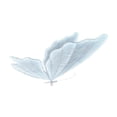 thumbnail image 4 of Lámpara de bricolaje creativo de luz colgante de mariposa para comercial de compras de dormitorio Festival Luz blanca de 60 cm, 4 of 8