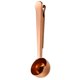 thumbnail image 1 of Cuchara de café, cuchara medidora de café multifunción, excelente café medidor, té, proteína en polvo, bebidas instantáneas más - Clip para bolsa de cuchara de café, 1 of 5