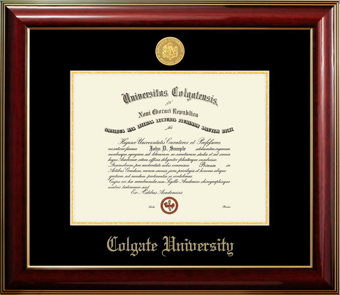 Colgate University Classic Diploma Frame - Walmart.com