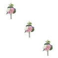 thumbnail image 1 of Ramillete de broche Moyic para ocasiones especiales Color realista Boda Púrpura claro, 1 of 6
