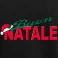 thumbnail image 3 of CafePress - Buon Natale Women's Dark Pajamas - Women's Short Sleeve Print T-Shirt and Pants Dark Cotton Pajama Set, 3 of 7