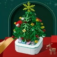 thumbnail image 3 of 211pcs Christmas Tree Building Blocks: Educational Assembled Toys Decoration Gifts, Small Building & Potted Plant Fun!, 3 of 5