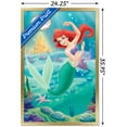 thumbnail image 3 of Disney The Little Mermaid - Ariel - Swimming Pose Wall Poster, 22.375" x 34", Framed, 3 of 5
