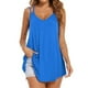 thumbnail image 1 of Camiseta sin mangas holgada con escote en V y tirantes dobles para mujer, para uso diario y de fiesta, estilo elegante de verano, 1 of 5