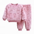 thumbnail image 4 of Gubotare Baby Girl Pajamas Kids & Toddler Girls Boys Pajamas 2 Piece Pjs Set Sleepwear 12 18 Months (Pink,12-18 Months), 4 of 4
