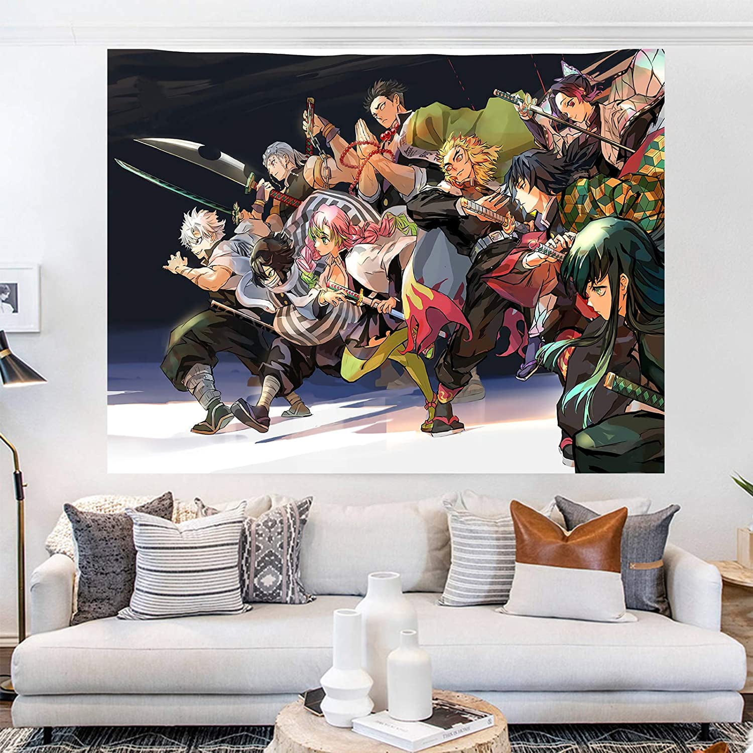 Anime Tapestry Japanese Manga Wall Hanging Boys Room Tapestry Anime Bedroom  Decor 59x51inches, Used For Party/Living Room/Home Background  Decoration，Tablecloth Beach Blanket | Walmart Canada