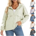 thumbnail image 1 of Neewe Light Weight Zip Up Sun Hoodie Women, Light Summer Jacket Women Long Sleeve for Fishing Hiking, 1 of 5