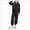 A49---Black, variant on 9-10 Years Toddler Jogging Suit Girls Boys 2 Piece Sportswear Kids Zip Hoodie Jogging Bottoms Outfit Plain Warm Tracksuit Sports Suit Sets School Clothing Sets Pink Girl Set