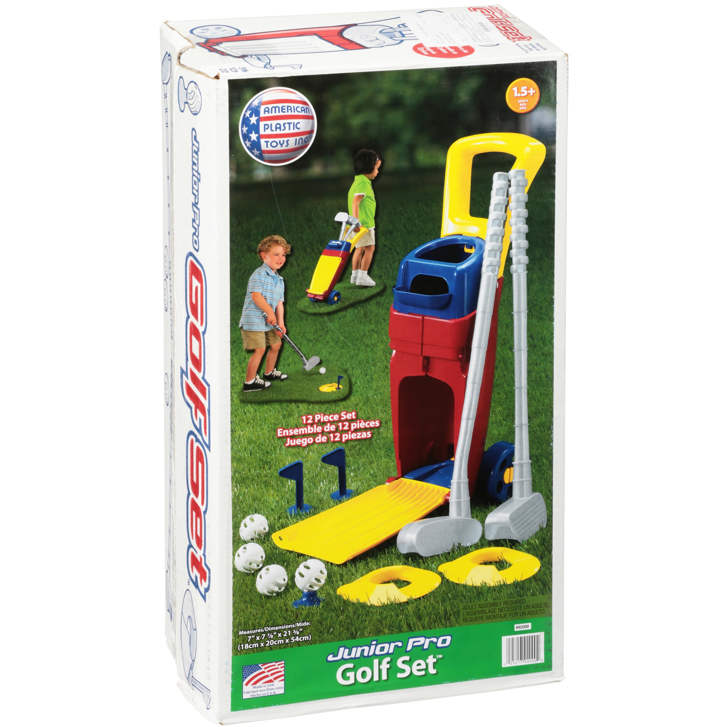 plastic golf set for toddlers