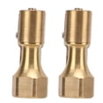 thumbnail image 1 of Conector de mandril de inflado, 2 piezas, mandril de aire, clip de latón, mandril de aire, mandril de neumático con clip, artesanía superior, 1 of 9