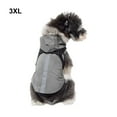 thumbnail image 1 of Baohd Multiple Sizes Available To Fit For Furry Friend S New Rain Jacket Comfortable Wear Dog Raincoat grey 3XL, 1 of 6