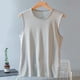 thumbnail image 1 of pstuiky Camisetas interiores de tirantes para hombre, Camisola deportiva informal de cuello redondo y alta elasticidad de color liso para hombre Chaleco para hombre xxl, 1 of 3