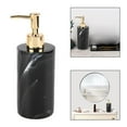thumbnail image 4 of Marble Soap Dispenser 280 / 350ml Kitchen Bathroom Countertop 350ml black, 4 of 8