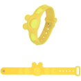 thumbnail image 1 of Cute Frog Shape Simple Sensory Dimple Fidget Bracelet Toy Silicone Decompression Wristband, Kawaii Frog Sensory Fidgeting Game Bubble Music Bracelet Mini Flip Finger Press Toy (Yellow, 1PC), 1 of 8