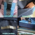 thumbnail image 4 of Baby Travel Booster Seat, Folding Baby Chair, Safety Seat with Shoulder Strap, 4 of 4