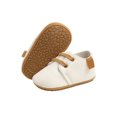 thumbnail image 4 of Gureui Kids Baby Boys Girls Lace Up Sneakers, Autumn Soft Sole Infant Moccasins, Newborn Anti-slip First Walkers Shoes, 4 of 6