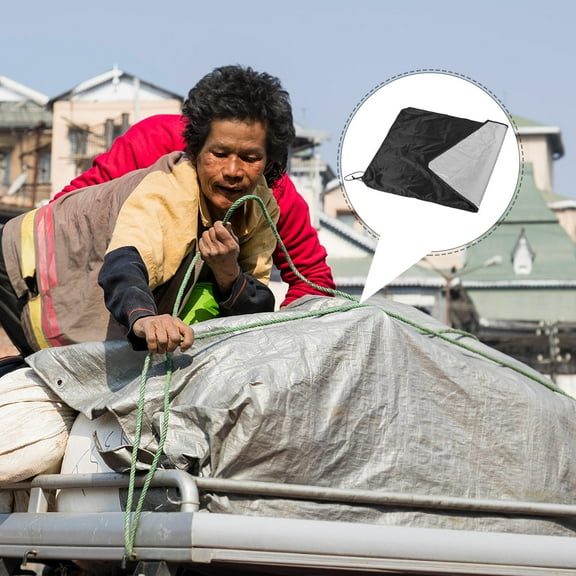 FRCOLOR Waterproof Car Roof Bag Covers Waterproof Car Roof Rack Rain Shield Luggage Box Top Rack Sleeve Protector For All Vehicles 190x145cm