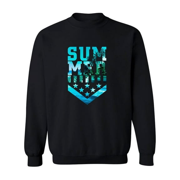 Summer Is Here! Sweatshirt Men -Image by Shutterstock, Male x-Large