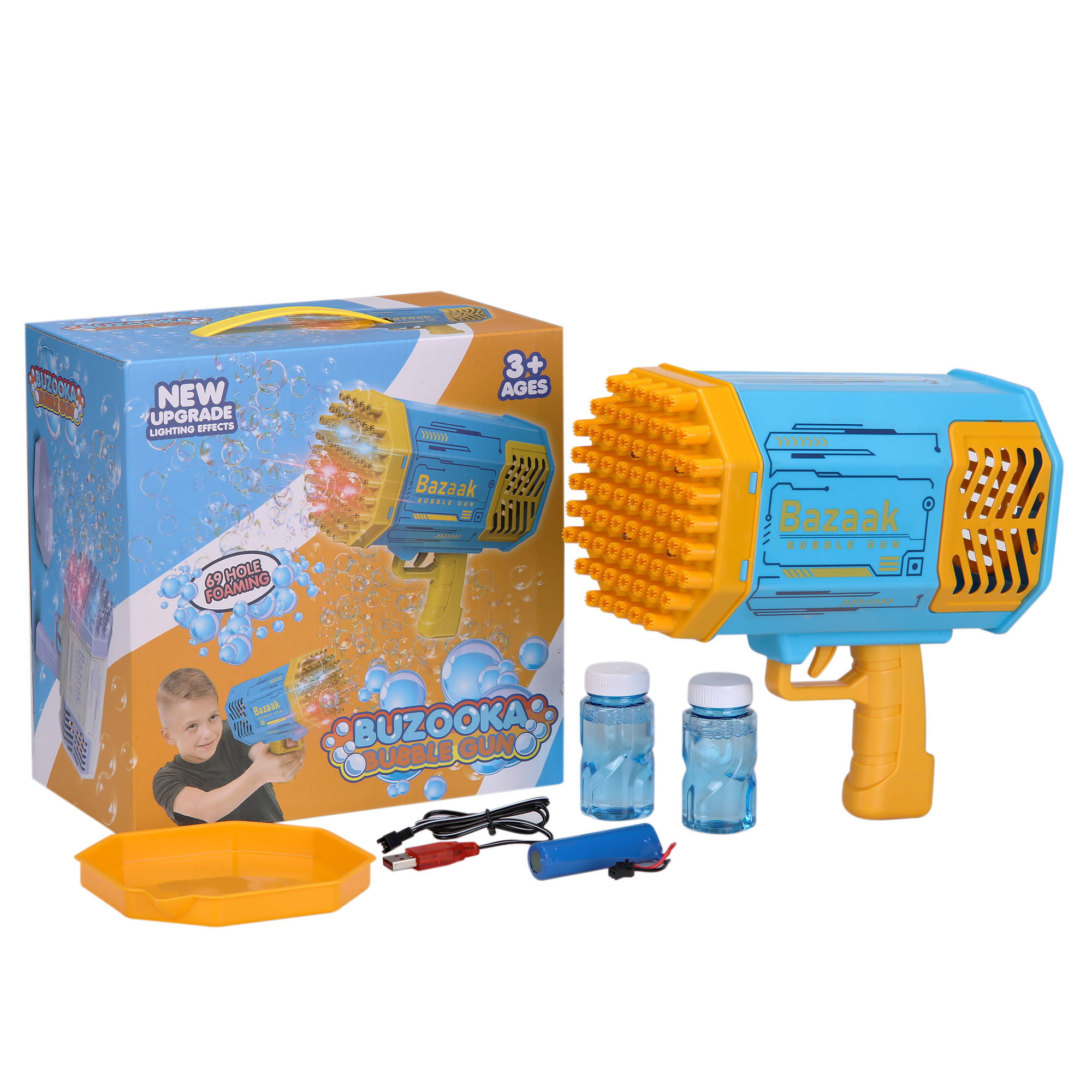 Electric Bubble Gun Rocket Machine Kids Toy – Kawaiies