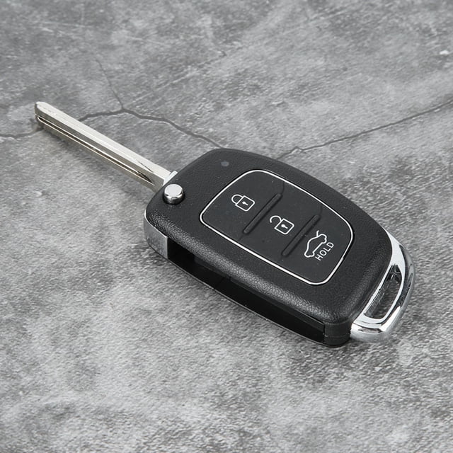 Carcasa para mando a distancia de 3 botones compatible con Santa Fe ix45 2013-2014 ANGGREK Otros