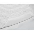 thumbnail image 5 of Better Trends 2 Piece Bathroom Rug Set 100% Cotton Extra Soft Tufted Bath Rug Water Absorbent Non-Slip Bath Mat Machine Washable (White) Hugo Collection, 5 of 6