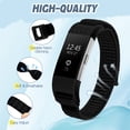 thumbnail image 3 of Vodtian Sports Nylon Band for Charge 2, Solo Loop Stitched Nylon Replacement Strap, Skin-Friendly Soft Wristband for Charge 2 Men Women, 3 of 8