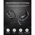 thumbnail image 4 of Auriculares TEDELON F9 Bluetooth 5.4, 50 h, IPX6, inalámbricos, 4 of 7