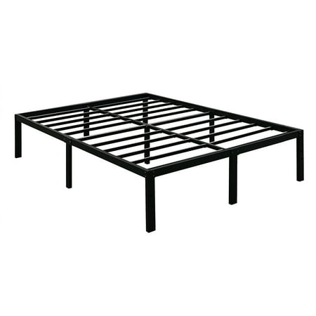 Heavy Duty Electrical Support Box (3000lbs Max Weight Capacity TATAGO 16 Inch Tall Heavy Duty Metal Platform Bed Frame Mattress Foundation, Extra-strong Support &Non-Slip, No noise & No Box Spring Need for Saving Money,)