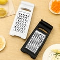 thumbnail image 3 of Vertical Double-Sided Stainless Steel Shredder - Detachable Container, Ergonomic Handle for Veggies, Cheese, 3 of 9