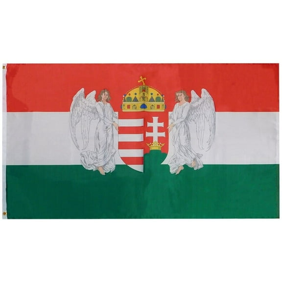 3x5 Kingdom Hungary 1000-1946 Premium 100D 3'x5' Woven Poly Nylon Flag Banner