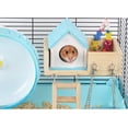 thumbnail image 3 of Animal Pequeño Hamster House Cage Exceicise Toy Nest Conejillo De Jugar Juguete Yinane Pet Hamster Sleep House, 3 of 8