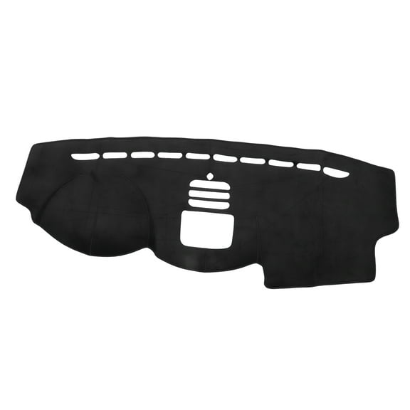 Unique Bargains Car Dashboard Cover Mat Compatible for Chevrolet Captiva 2012-2015 Protective Flannels Black