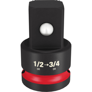 Milwaukee Tool SHOCKWAVE Impact Duty  1/2" Drive 3/4" Drive Adapter