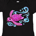 thumbnail image 4 of Inktastic Cute Pink Sea Turtle Boys or Girls Baby Bodysuit, 4 of 5