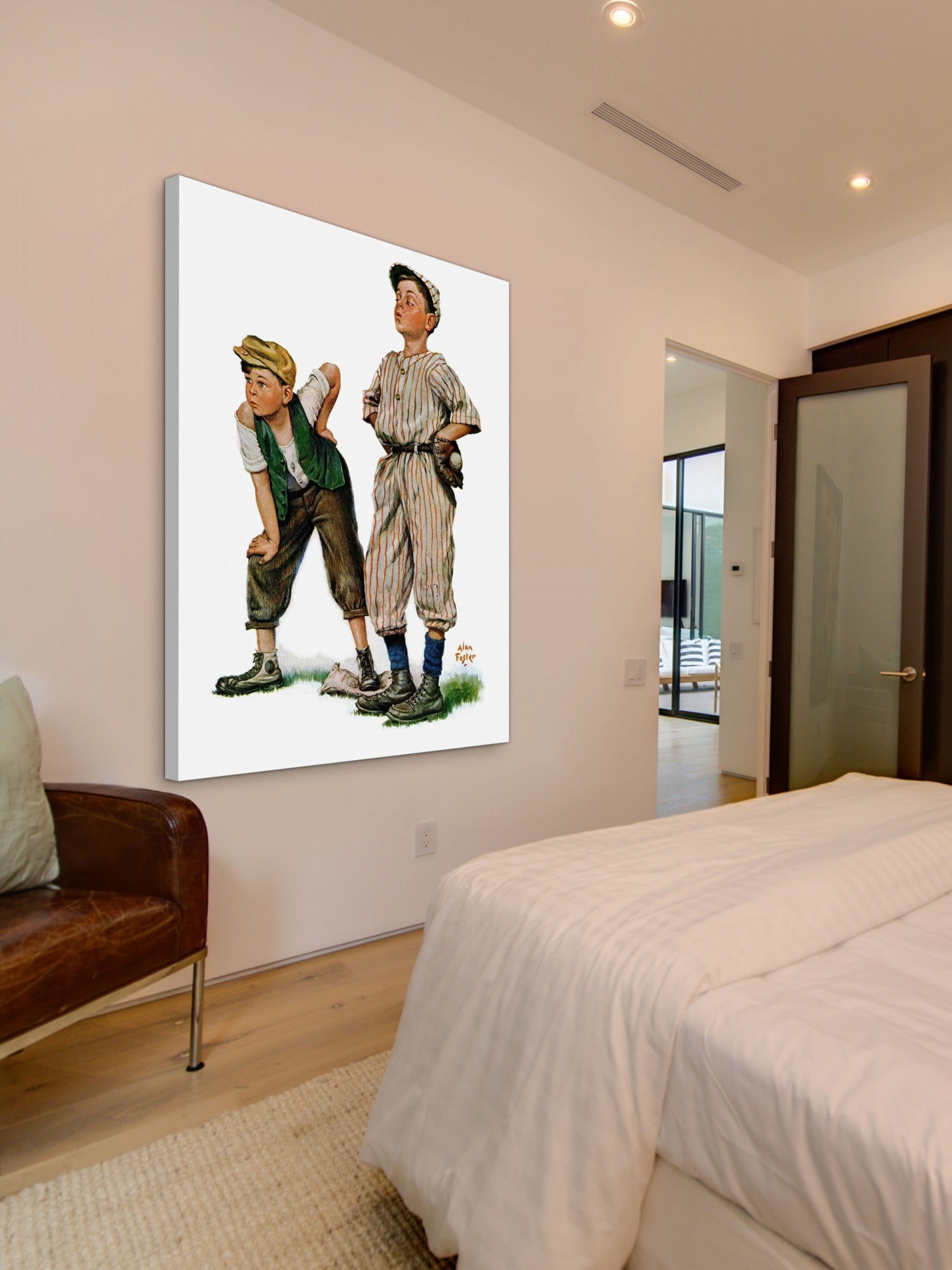 Marmont Hill Safe on Base by Alan Foster Painting Print on Canvas