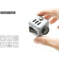 thumbnail image 2 of 6 lados Fidget Toys Cube Fidget Cube alivia el estrés y la ansiedad Cubo para niños y adultos Descomprimir cubo, dados, juguete de descompresión para ADD, ADHD, autismo (03) Verde oscuro Sincero Hogar, 2 of 7