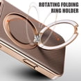 thumbnail image 3 of Case For IPhone 17 Pro Max/17 Pro/17 Air/17, Luxury Leather Case Slim Kickstand Cover Magnetic Wireless Charging Shell, 3 of 7