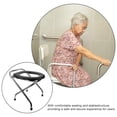 thumbnail image 3 of Chaise de Toilette Réutilisable Chaise de Toilette Pliable Siège de Toilette pour Femme Enceinte, 3 of 8